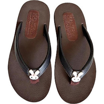 Dép Xỏ Ngón Nữ BIGGBEN Da Bò Thật DXN12