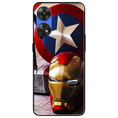 Ốp lưng dành cho Oppo Reno 8T 4G - Reno 8T 5G - Reno 10 5G - Reno 10 Pro 5G - Cap Sao Xanh Nạ Đỏ - Hàng Chính Hãng