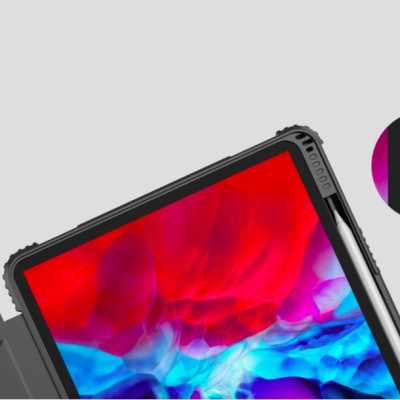 Bao da siêu chống sốc cho iPad Pro 11 inch 2020 hiệu Nillkin có ngăn đựng bút - Hàng chính hãng
