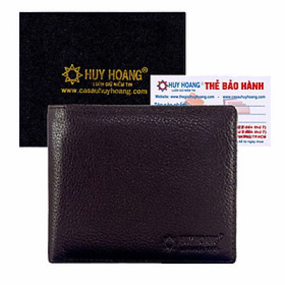 HJ2115 - Bóp nam Huy Hoàng cao cấp màu nâu