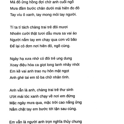 Ngày Hôm Nay Của Em Thế Nào