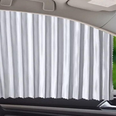 Combo 4 tấm Rèm che nắng vải nam châm, tấm che nắng ô tô, bạt che nắng