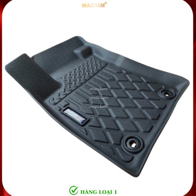 Thảm lót sàn xe ô tô MG ZS (sd) Nhãn hiệu Macsim chất liệu nhựa TPE cao cấp màu đen