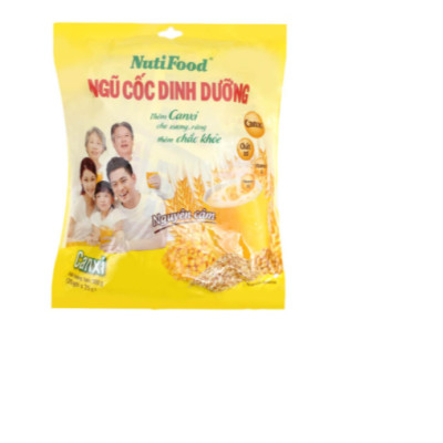 COMBO 04 Bịch Ngũ Cốc Canxi (500g) Nutifood ,Giúp Xương Chắc Khỏe, Dáng Eo Thon,Thích Hợp Cho Cả Gia Đình  Hàng Chính Hãng