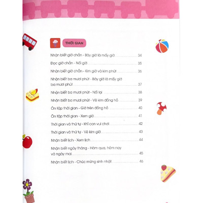 Thiên Tài Toán Học (5 - 6 Tuổi ) - Phát Triển Tư Duy Suy Luận