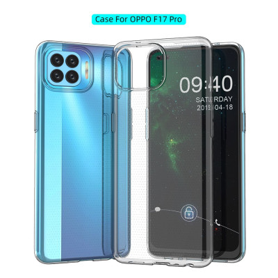 Ốp lưng dẻo silicon cho Oppo F17 Pro hiệu Ultra Thin (siêu mỏng 0.6mm, chống trầy, chống bụi) - Hàng nhập khẩu