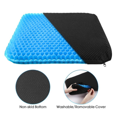 Đệm ngồi lót ghế ô tô cao su thoáng khí hỗ trợ tuần hoàn máu E3-L206