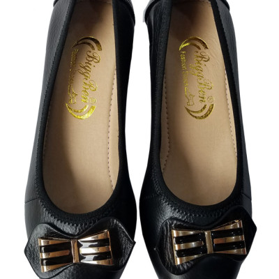 Giày búp bê nữ BIGGBEN da bò cao cấp BB117