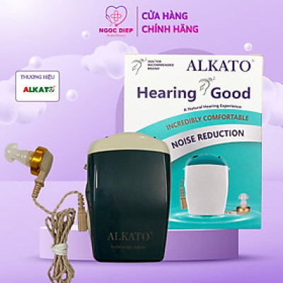 Máy trợ thính ALKATO VT-233 - Tai nghe trợ thính có dây, hỗ trợ thính lực cho người bệnh, người già
