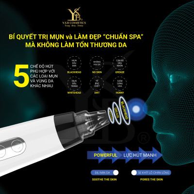 Máy hút mụn và trẻ hoá da cao cấp YDF 001