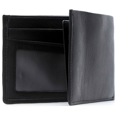 HJ2105 - Bóp nam Huy Hoàng sang trọng màu đen