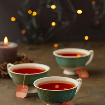 [LIMITED EDITION] TRÀ AHMAD ANH QUỐC - KEW _ Hộp thiếc HÌNH TRỤ CEYLON (100g) pha ấm - Splendid Ceylon_T10.2025