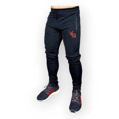 Quần tập gym nam dài DO GYM SHOP logo thêu, thun poly 4 chiều thoáng mát