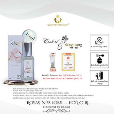 Nước hoa PERFUM DE ROSAS No.2 ( Chanel CoCo - Kiêu Sa)