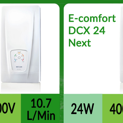 Máy nước nóng tức thì E-Comfort DCX Next - Hàng chính hãng 