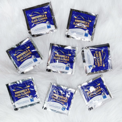 [TÚI 50V] Viên Sủi Rửa Kính - Nước Rửa Kính Ô Tô -  Vệ Sinh Nhà Cửa, Lau Gương - Viên Nén, Nhỏ Gọn, Tiết Kiệm 1v = 4 Lít