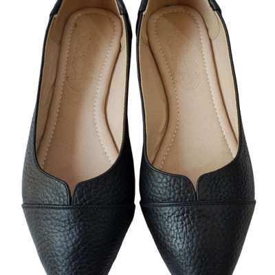 Giày Búp Bê Nữ Da Bò BIGGBEN Cao Cấp BB109