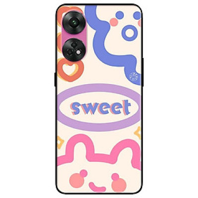 Ốp lưng dành cho Oppo Reno 8T 4G - Reno 8T 5G - Reno 10 5G - Reno 10 Pro 5G - Ngọt Ngào Xanh Hồng - Hàng Chính Hãng