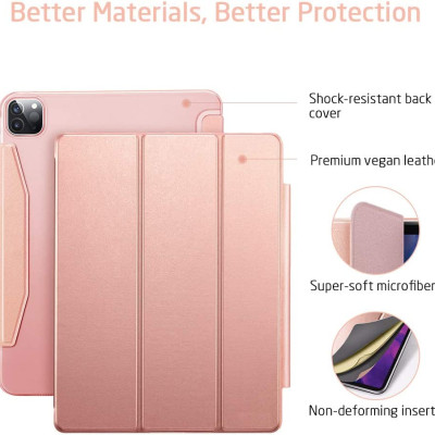 Bao Da dành cho iPad Pro 12.9 inch 2022 ESR Ascend Trifold Case - Hàng Chính Hãng