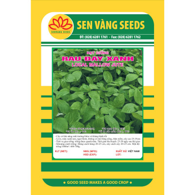 Hạt giống rau đay xanh cao sản VTS37