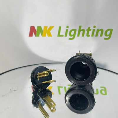 Phích cắm 3 chân Locking Đài Loan chính hãng JY-2216 RB 3P 15A 250V JYE loại cao cấp Hàng Chính Hãng