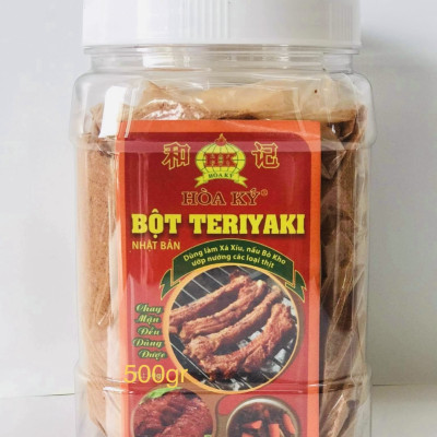 BỘT GIA VỊ TẨM NƯỚNG TERIYAKI Hoà Ký 50gr