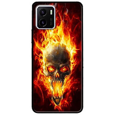 Ốp lưng dành cho Vivo V23 5G / S12 - Vivo Y15s / Y15A mẫu Quỷ Lửa Đen