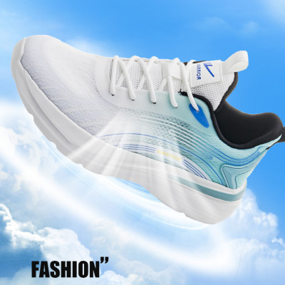 Giày thể thao nữ, giày chạy bộ đế êm nhẹ, thoáng khí đế cao su đúc, chống trơn trượt hạn chế mòn  – GNU2090