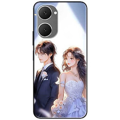 Ốp lưng cho Vivo Y03 - Y03T - Y18 - Y18S - Y18T - Y27 5G - Y28 4G - Y36 - Cặp Đôi Cưới Nhau - Hàng Chính Hãng