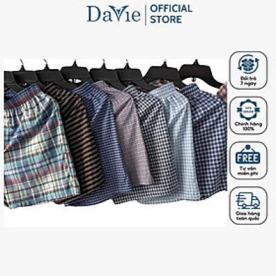 Quần Mặc Nhà Nam SKD02 Vải Kate Co Giãn Nhẹ