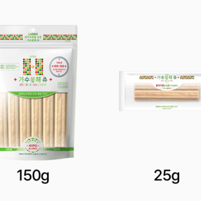 THANH GẶM SẠCH MIỆNG LAMER HYDROLYSIS CHEW HỖ TRỢ TIÊU HOÁ & KHÔNG GÂY DỊ ỨNG,LOẠI BỎ MẢNG BÁM 150g