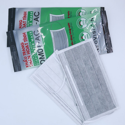 Khẩu Trang Y Tế (Combo 20 cái) 4 lớp - Khẩu Trang Y Tế Than Hoạt Tính NeoVision DM01 Kháng Khuẩn Chống Nước - AC Đạt Chuẩn Lọc Chuẩn Nelson, ngăn ngừa bụi và vi khuẩn bảo vệ cơ thể ( Hoa Kỳ)