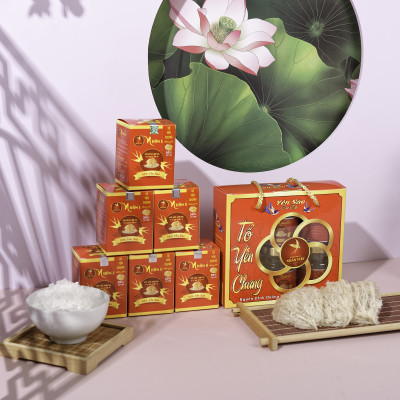 Lốc 6 Hũ Yến Sào Chưng Đông Trùng Hạ Thảo 30% Yến Nguyên Chất Hũ 70ml