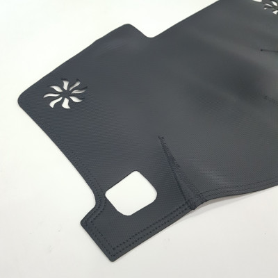 Thảm da Taplo vân carbon Cao cấp dành cho xe Toyota Camry 2012-2018