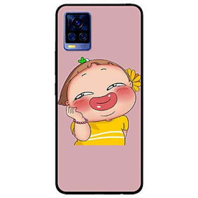 Ốp lưng dành cho Vivo V20 mẫu Quỳnh Áo Vàng