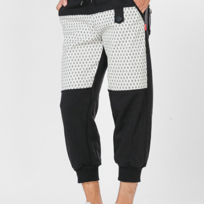 Quần thun dài jogger nam Phúc An 1011 màu đen