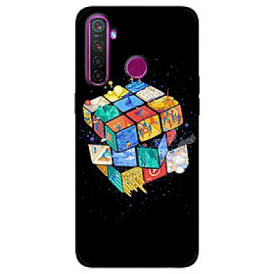 Ốp lưng dành cho Realme 6i mẫu Rubik Vũ Trụ