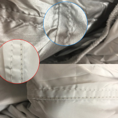 Bạt Phủ Xe Ô Bán Tải  Bán Tải Ranger, Hilux, Triton, BT-50, Navara, D-Max, Colorado KT_dài 5.461 mm, rộng 1.872 mm, cao 1.785 Bạt Trùm Xe Hơi Vải Dù 2 Da Cao Cấp Chống Mưa Nắng 