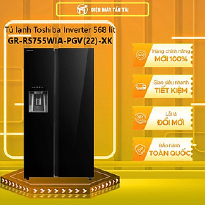 GR-RS755WIA-PGV(22)-XK - Tủ Lạnh Toshiba GR-RS755WIA-PGV(22)-XK - Hàng Chính Hãng - Chỉ Giao Hồ Chí Minh