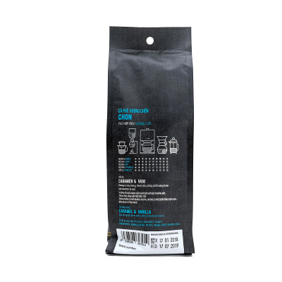 Cà phê Hương Chồn Rang Xay Túi 250g (Cafe Mr Viet Weasel Ground Cofee 250gr Bag)