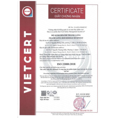 Hộp bánh trung thu 2 bánh 2 trứng 270g - Combo A - Thành Long (540g)