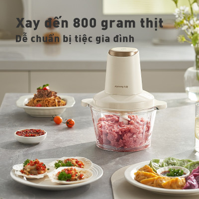 Máy xay thực phẩm đa năng Joyoung JFC-305 - Dung tích 2L, Công suất 300W, Công nghệ cắt nghiêng - Hàng chính hãng