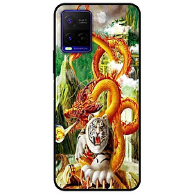 Ốp lưng dành cho Vivo Y21 - Vivo Y21s mẫu Long Tranh Hỗ Đấu