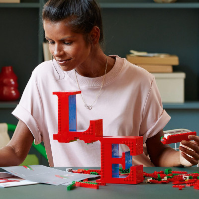 LEGO ADUTLS 31214 Đồ Chơi Lắp Ráp Mô Hình Chữ LOVE Robert Indiana (791 chi tiết)