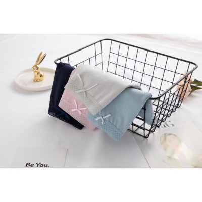 Quần Lót Hip Bow Cotton Phong Cách Hàn Quốc (Mã WL14)