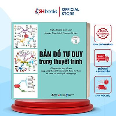 Sách- Bản Đồ Tư Duy Trong Thuyết Trình- Kỹ Năng Làm Việc (Tái Bản 2022)(89)- 2HBooks