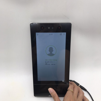 Máy chấm công & kiểm soát cửa = khuôn mặt, thẻ từ Zkteco SenseFace 7A - Hàng nhập khẩu