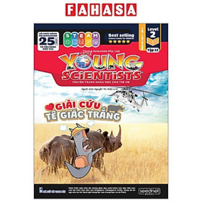The Young Scientists - Truyện Tranh Khoa Học Cho Trẻ Em - Level 2 - Tập 12 - Giải Cứu Tê Giác Trắng