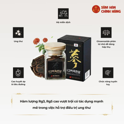 Hắc sâm Hàn quốc dạng lát (75g) – Daedong