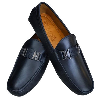 Giày Mọi Nam Đế Âm Da Bò Thật TiTi ĐÔ Cao Cấp GDA2028d